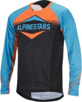 Alpinestars Mesa langarm Trikot Bright Blue/Bright Orange 